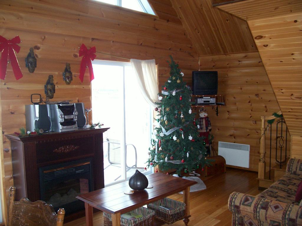 Chalets Garou Saint-Ferdinand Zimmer foto